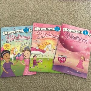 🎀2 for $8🎀 3 Pinkalicious Books. Level 1 Readers.
